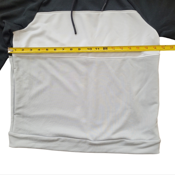 Under Armour Women's Qualifier Fleece Loose Hoodie Multicolor Black Halo Gray - Picture 7 of 11